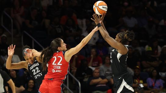 Aces go into All-Star break with comeback loss to upstart Mystics taken at CareFirst Arena (Las Vegas Aces)