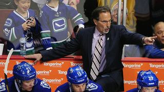 John Tortorella era officially kicks off against Canucks taken at T-Mobile Arena (Vegas Golden Knights). Photo by Anne-Marie Sorvin-Imagn Images