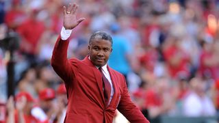 A tribute to Angels legend Garret Anderson, 1972-2026 taken at Angel Stadium (Los Angeles Angels). Photo by Gary A. Vasquez-Imagn Images