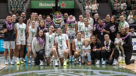 Hawaii handful nabs bunch of all-conference awards on way out of Big West taken in Honolulu (Hawaii)