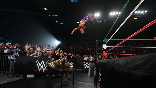El Hijo del Vikingo vs. Chad Gable draws record audience as WWE Worlds Collide sets YouTube milestone taken in Los Angeles (WWE)