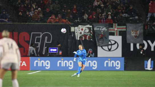 Anderson saves protect Angel City in 1-1 draw with Thorns taken at Providence Park (Angel City FC)