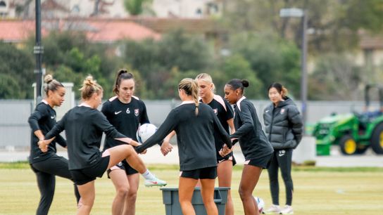 Angel City FC during practice outside the performance center, Thursday January 30, 2025 in Thousand Oaks, Calif. Angel City FC during practice outside the performance center, Thursday January 30, 2025 in Thousand Oaks, Calif.