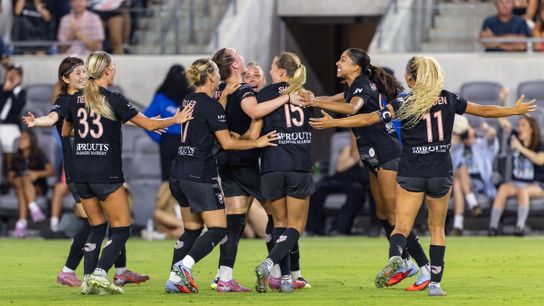 TST Images: Angel City beats Bay FC, 2-1, at BMO Stadium taken at BMO Stadium (Angel City FC)