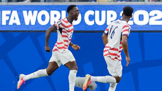 Balogun available vs. Belgium after red card ban suspended taken at Lumen Field (World Cup). Photo by Jordan Teller - The Sporting Tribune