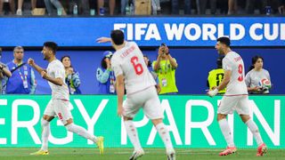 Team Melli still feels like home during the World Cup taken at SoFi Stadium (World Cup). Photo by Jordan Teller - The Sporting Tribune