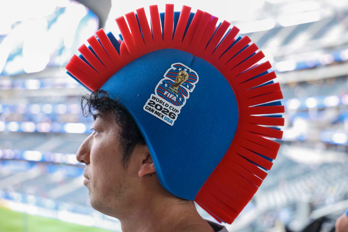 A fan with a World Cup hat looks over the stadium before a 2026 FIFA World Cup match between Switzerland and Bosnia and Herzegovina, Thursday June 18, 2026 in Inglewood, Calif. A fan with a World Cup hat looks over the stadium before a 2026 FIFA World Cup match between Switzerland and Bosnia and Herzegovina, Thursday June 18, 2026 in Inglewood, Calif.