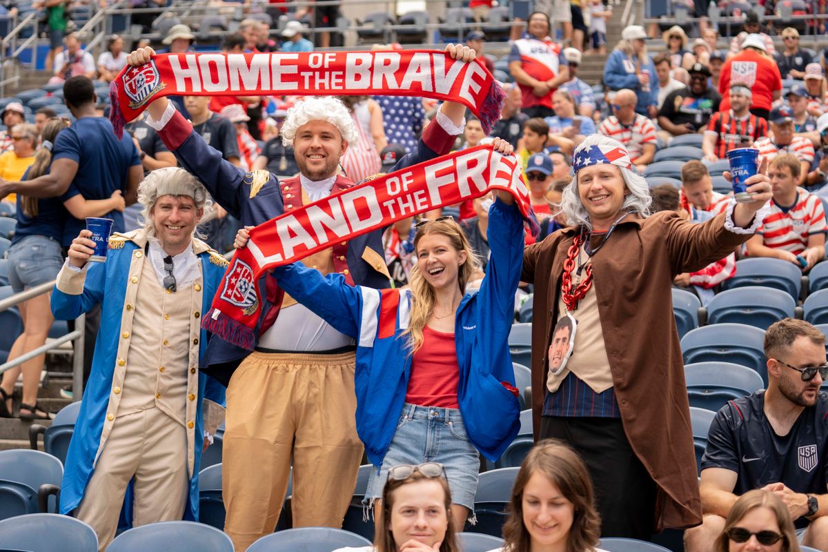The United States fans are ready for the FIFA World Cup match against Australia, Friday June 19th, 2026 in Seattle, Washington. The United States fans are ready for the FIFA World Cup match against Australia, Friday June 19th, 2026 in Seattle, Washington.
