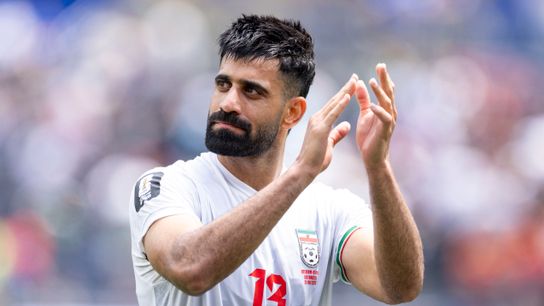 Iran on brink of history after drawing with Belgium, remains atop Group G taken at SoFi Stadium (World Cup). Photo by Jordan Teller - The Sporting Tribune