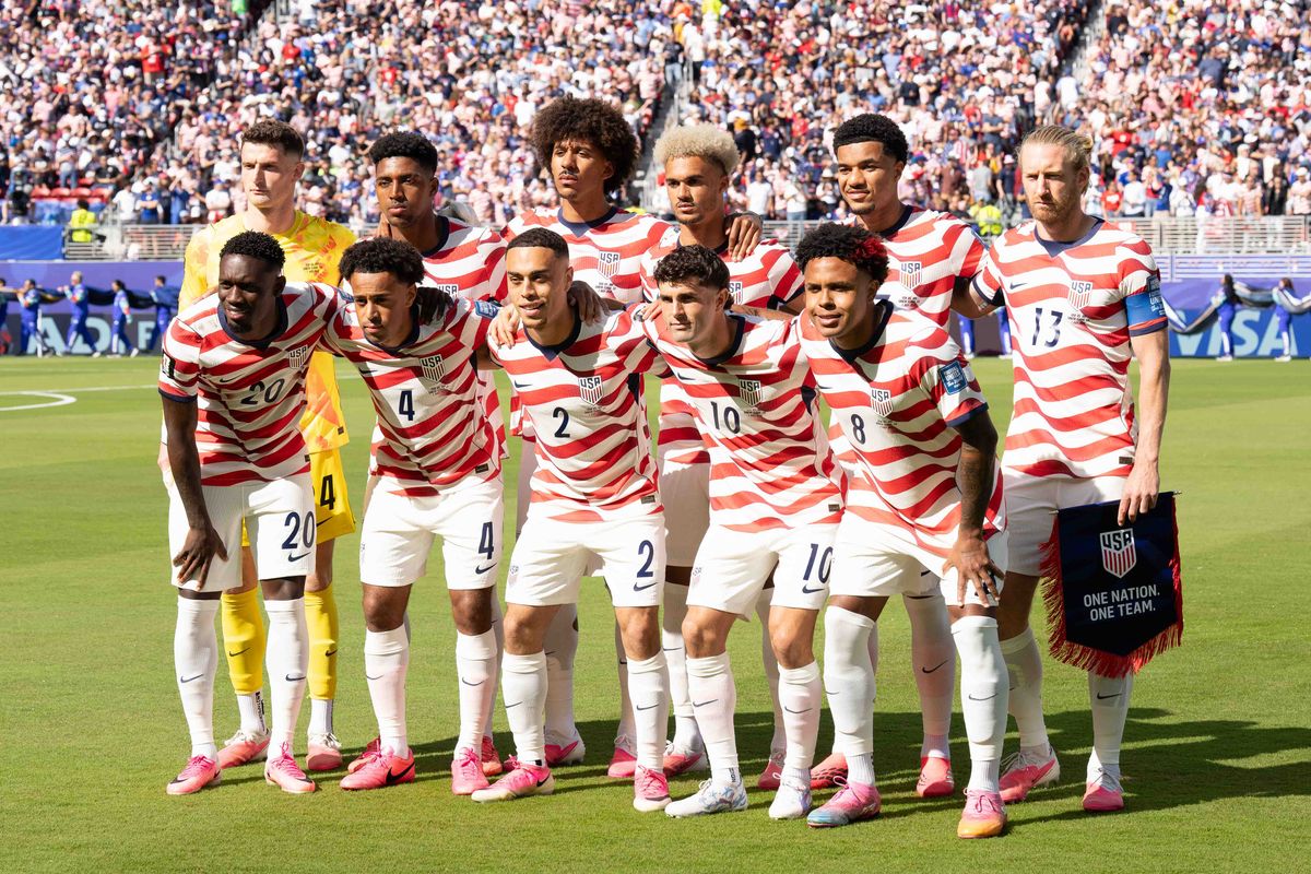 Team USA Starting XI during a 2026 FIFA World Cup match against Bosnia and Herzegovina, Wednesday July 1st, 2026 in Santa Clara, Calif. Team USA Starting XI during a 2026 FIFA World Cup match against Bosnia and Herzegovina, Wednesday July 1st, 2026 in Santa Clara, Calif.
