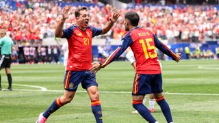 Spain coasts past Austria in controlled, dominant Round of 32 victory taken at SoFi Stadium (World Cup). Photo by Jordan Teller - The Sporting Tribune