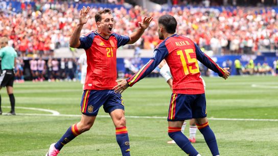 Spain coasts past Austria in controlled, dominant Round of 32 victory taken at SoFi Stadium (World Cup). Photo by Jordan Teller - The Sporting Tribune
