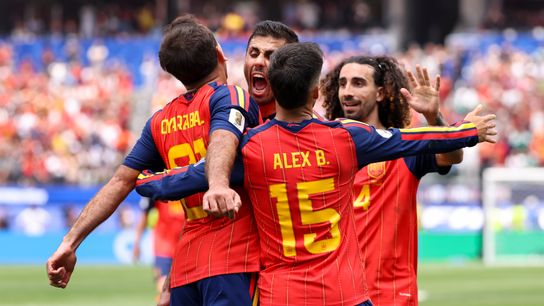 TST Images: Spain defeats Austria, 3-0, at SoFi Stadium taken SoFi Stadium (World Cup). Photo by Jordan Teller - The Sporting Tribune
