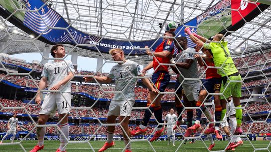 Best part of this USMNT World Cup run is happening right now taken at SoFi Stadium (World Cup). Photo by Jordan Teller - The Sporting Tribune