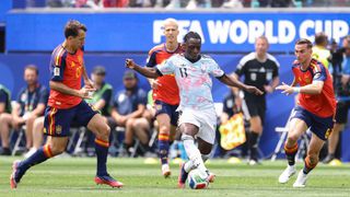 For Spain, one run ends while another continues taken at SoFi Stadium (World Cup). Photo by Jordan Teller - The Sporting Tribune