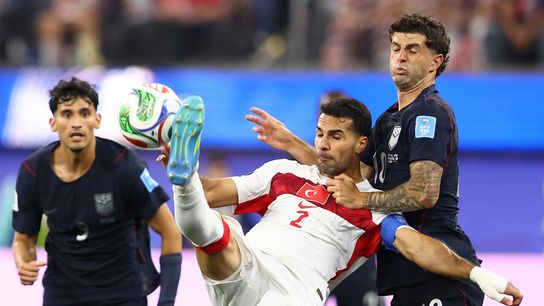 Türkiye nips USMNT in stoppage time to take group stage finale taken at SoFi Stadium (World Cup). Photo by Mandatory Credit: Jessie Alcheh-Imagn Images