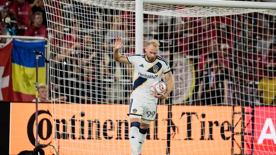 LA Galaxy Crushed 6-2 By St. Louis City taken St. Louis, Mo. (Greg Vanney)