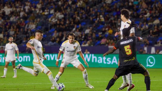 Galaxy narrowly defeats 10-man FC Dallas, 2-1, at home taken at Dignity Health Sports Park (LA Galaxy)