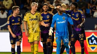 LA Galaxy in search of fluidity after dropping second straight against St. Louis City taken at Dignity Health Sports Park (LA Galaxy). Photo by John Panganiban-The Sporting Tribune