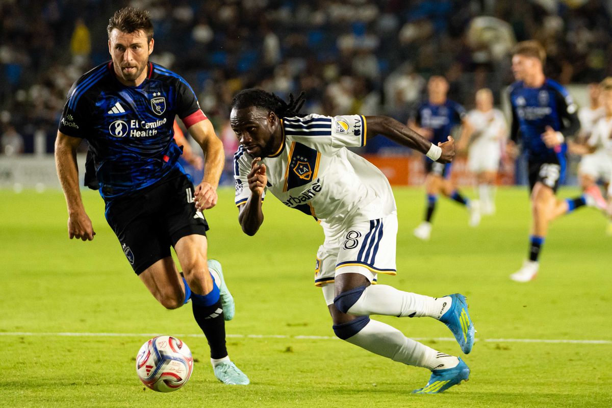 Los Angeles Galaxy forward Joseph Paintsil (28) attacking the goal during an MLS game, against the San Jose Earthquakes on Wednesday August 19th, 2026 in Carson, Calif Los Angeles Galaxy forward Joseph Paintsil (28) attacking the goal during an MLS game, against the San Jose Earthquakes on Wednesday August 19th, 2026 in Carson, Calif
