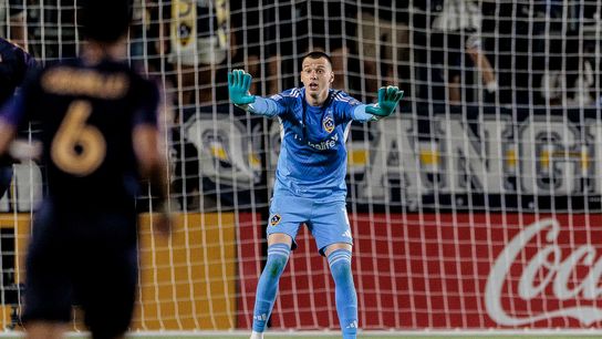 LA Galaxy Goalkeeper Novak Mićović earned his first career MLS win and shutout in the Galaxy's 2-0 home win over Real Salt Lake on Saturday, May 31, 2025. 