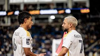 LA Galaxy, the "Envy of 29 Other MLS teams" taken Los Angeles, CA (Greg Vanney). Photo by Photo Credit: LA Galaxy