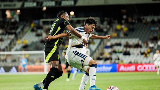 LA Galaxy Attacker Ruben Ramos Jr., made his second start for the Galaxy in LA's 2-1 away loss to the Columbus Crew on Wednesday, April 22, 2026.