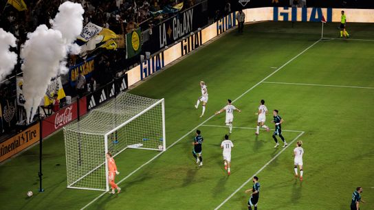 LA Galaxy Drops Two Points at Home in 1-1 Seattle Draw taken Los Angeles, CA (Greg Vanney)
