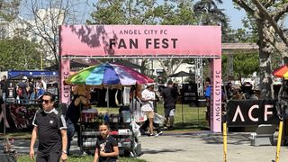 Angel City celebrates fifth season with Fan Fest  taken BMO Stadium (News). Photo by Michelle Chavez- The Sporting Tribune