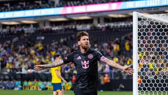 TST Images: Inter Miami defeats Club América, 3-2 taken at Allegiant Stadium  (Soccer)