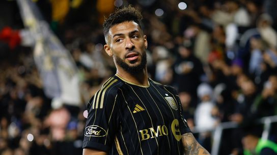 LAFC vs. Seattle Sounders in the MLS Cup Playoffs Semifinal taken in Los Angeles (LAFC)