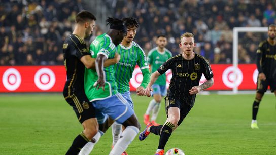 TST Images:  LAFC stumbles in the MLS Cup Playoffs against Seattle Sounders taken at BMO Stadium (LAFC)