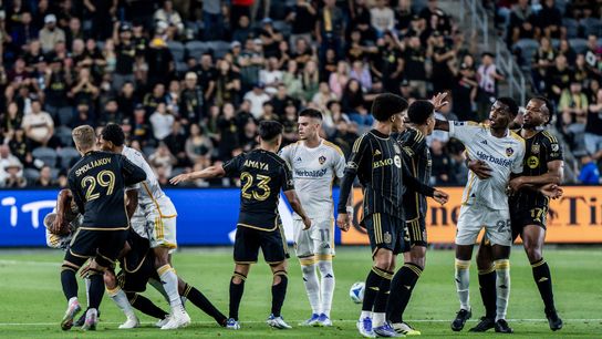 TST Images: LAFC, Galaxy play to 3-3 draw in El Tráfico taken at BMO Stadium (LAFC)