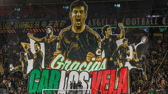 Carlos Vela joins LAFC ownership group after minority stake sale taken at BMO Stadium (LAFC). Photo by Amber Rodriguez - The Sporting Tribune