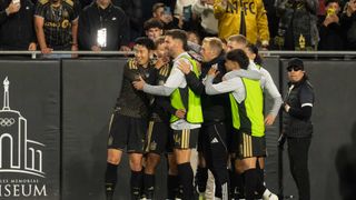 What do LAFC, Leo Messi, and Bob Dylan all have in common? taken at Los Angeles Memorial Coliseum (LAFC). Photo by John Panganiban-The Sporting Tribune