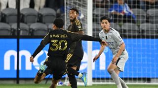 Martínez's brace helps LAFC storm past Cruz Azul taken BMO Stadium (LAFC). Photo by Edwin So - The Sporting Tribune
