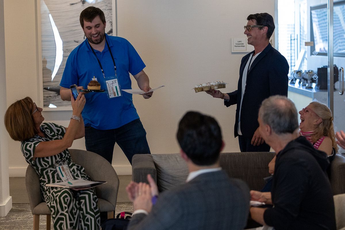 Production Meeting Celebration