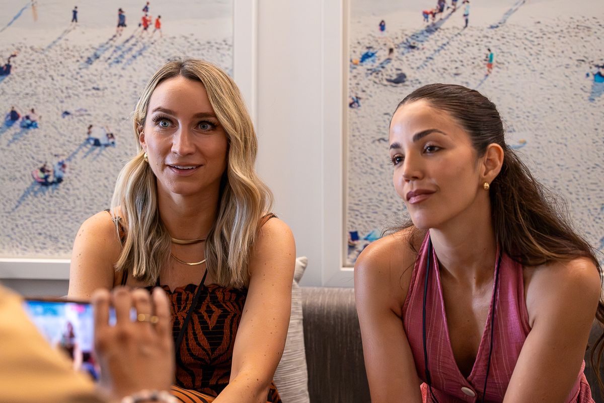 Interview with TV hosts