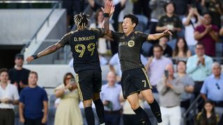 Son, Bouanga propel LAFC to second consecutive victory taken BMO Stadium (LAFC). Photo by Jon Bryan - The Sporting Tribune 