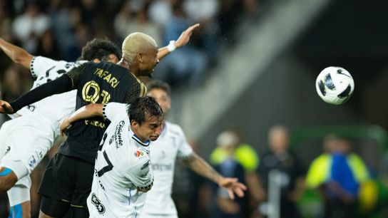 TST Images: LAFC defeat Queretaro, 1-1 (5-4), at BMO Stadium taken BMO Stadium (Images). Photo by Edwin So - The Sporting Tribune
