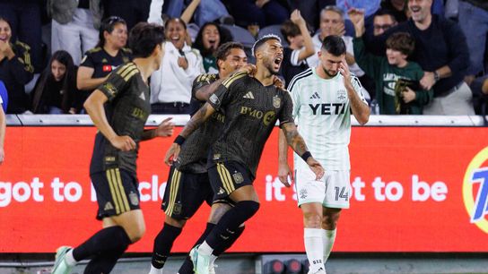 TST Images: LAFC defeats Austin FC, 3-1, in Los Angeles taken at BMO Stadium (LAFC). Photo by Steven Park - The Sporting Tribune