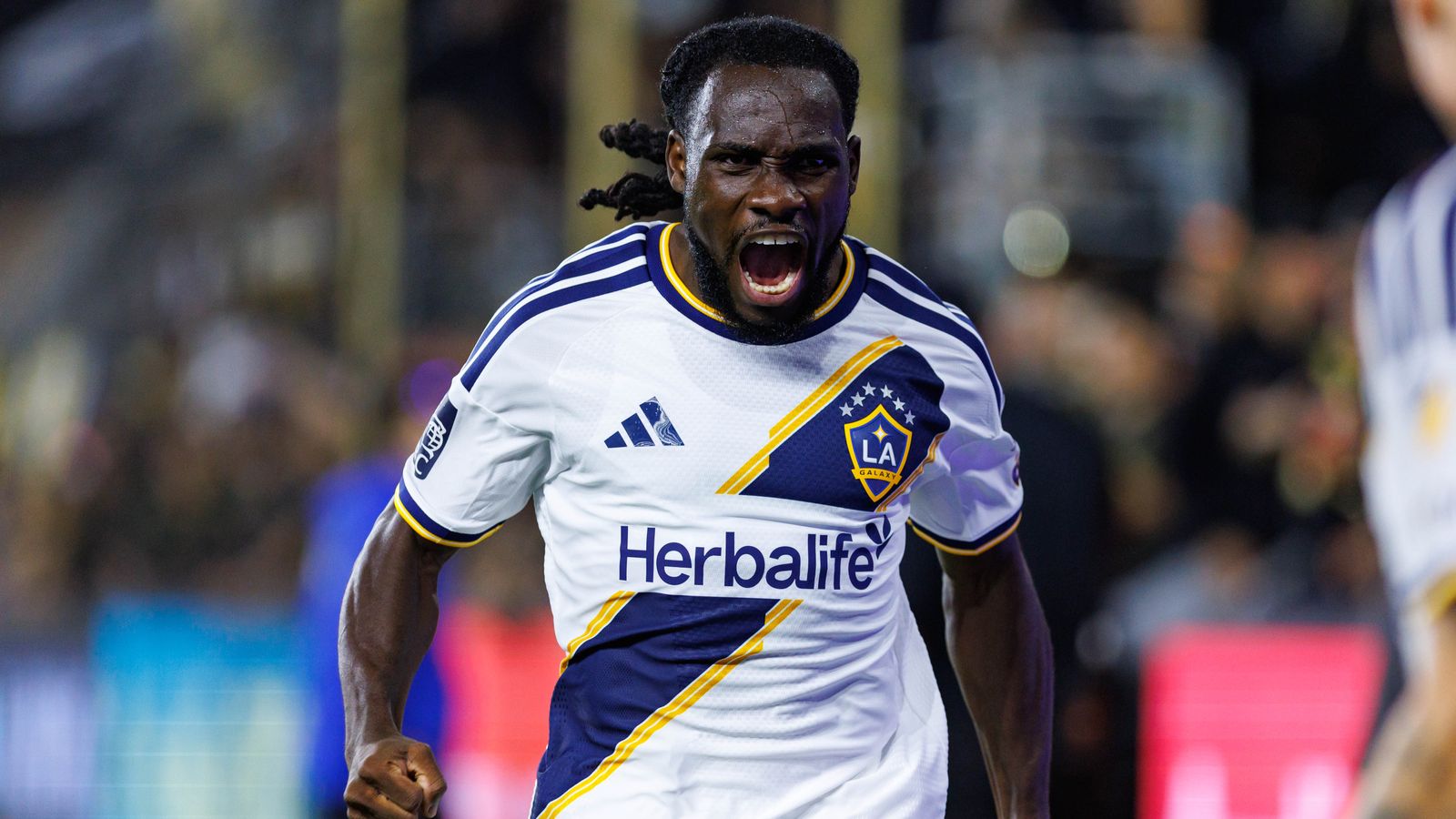 LA Galaxy Winger Joseph Paintsil scored both goals for LA during the Galaxy's 2-2 draw against LAFC on October 25, 2026 at BMO Stadium in Los Angeles, California.