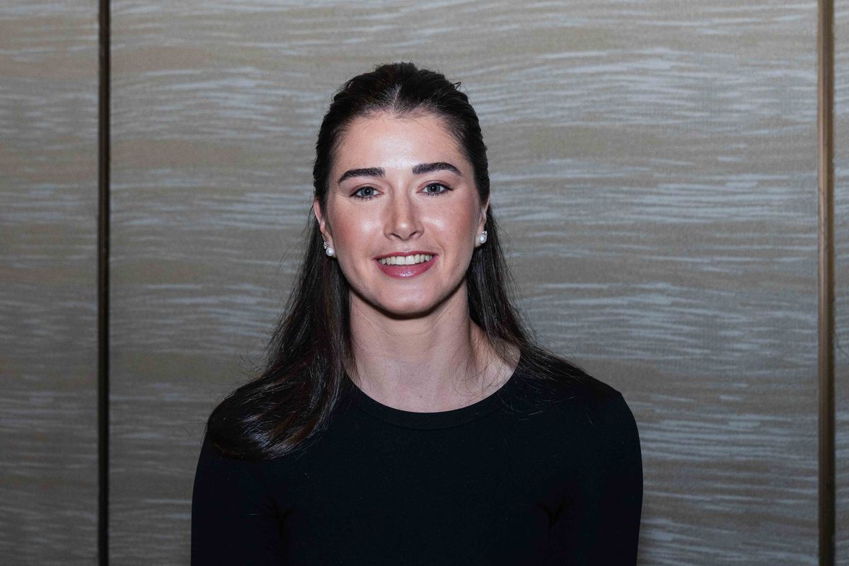Bay FC goalkeeper Jordan Silkowitz poses for a portrait during NWSL Media Day at Westin Bonaventure on January 29th, 2026 in Los Angeles, California. 