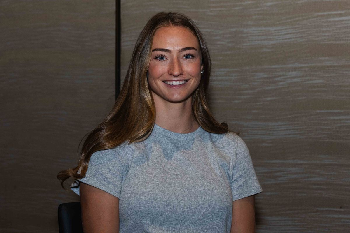 Washington Spirit defender Tara Rudd poses for a portrait during NWSL Media Day at Westin Bonaventure on January 29th, 2026 in Los Angeles, California