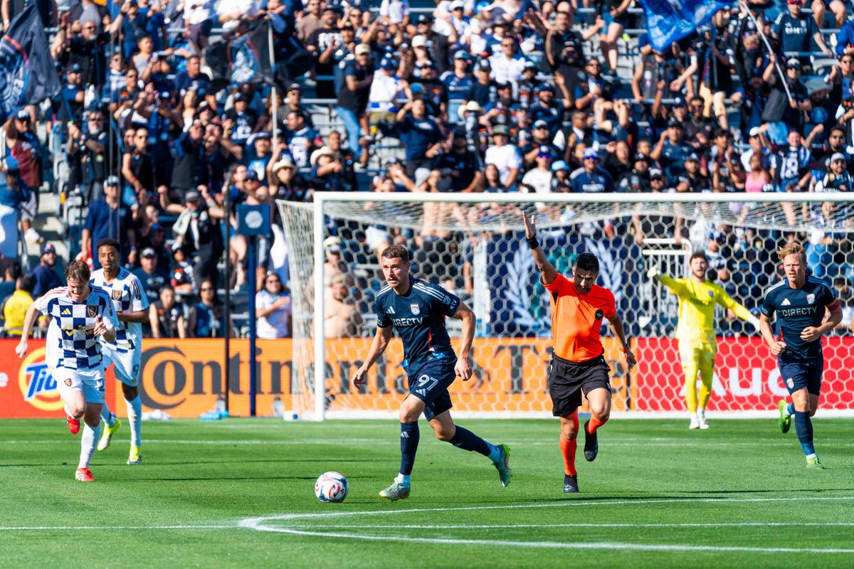 San Diego FC defender Chris McVey (97) dribbles during an MLS game between Real Salt Lake and San Diego FC, Sunday March 22, 2026 in San Diego, Calif. San Diego FC defender Chris McVey (97) dribbles during an MLS game between Real Salt Lake and San Diego FC, Sunday March 22, 2026 in San Diego, Calif.