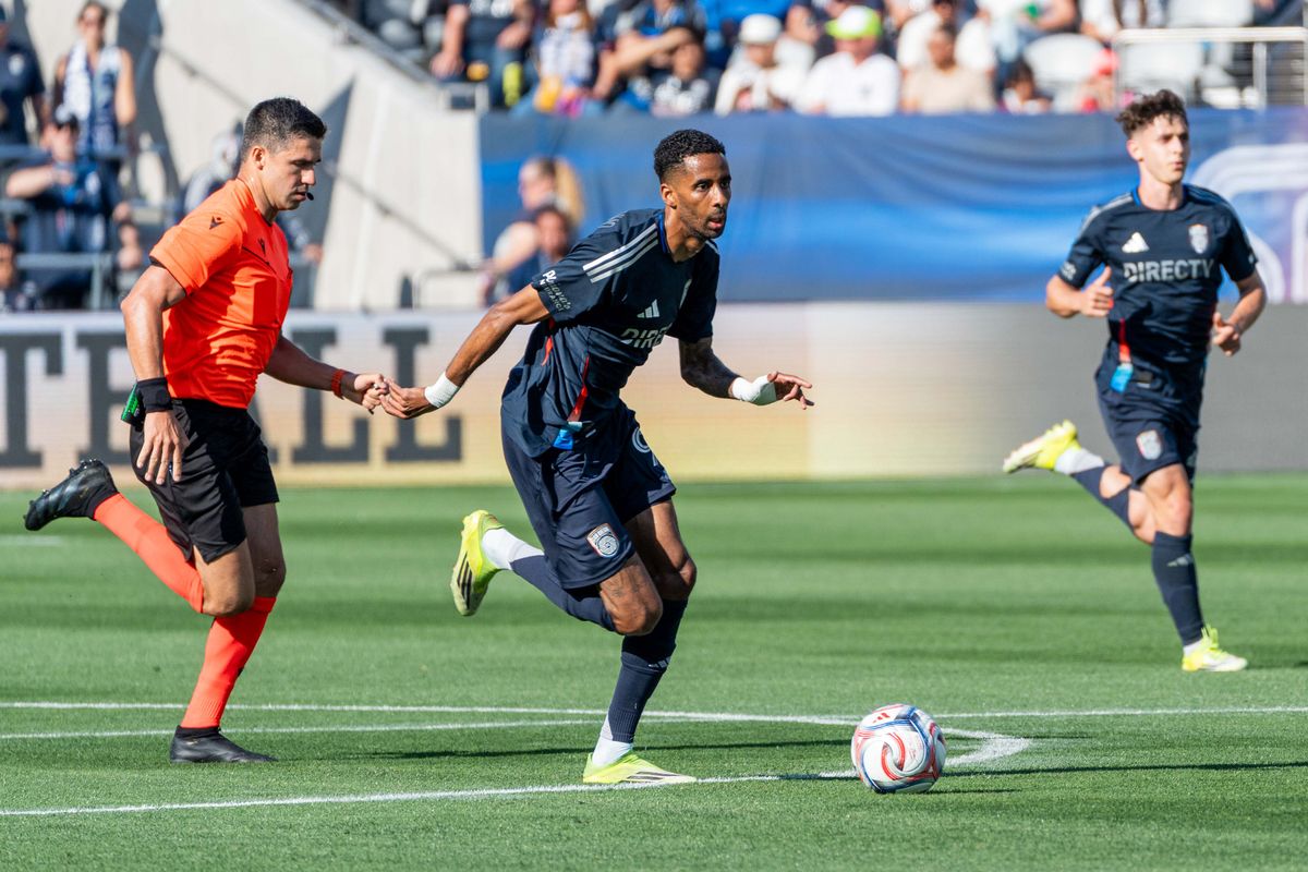 San Diego FC forward Amahl Pellegrino (90) dribbles during an MLS game between Real Salt Lake and San Diego FC, Sunday March 22, 2026 in San Diego, Calif. San Diego FC forward Amahl Pellegrino (90) dribbles during an MLS game between Real Salt Lake and San Diego FC, Sunday March 22, 2026 in San Diego, Calif.