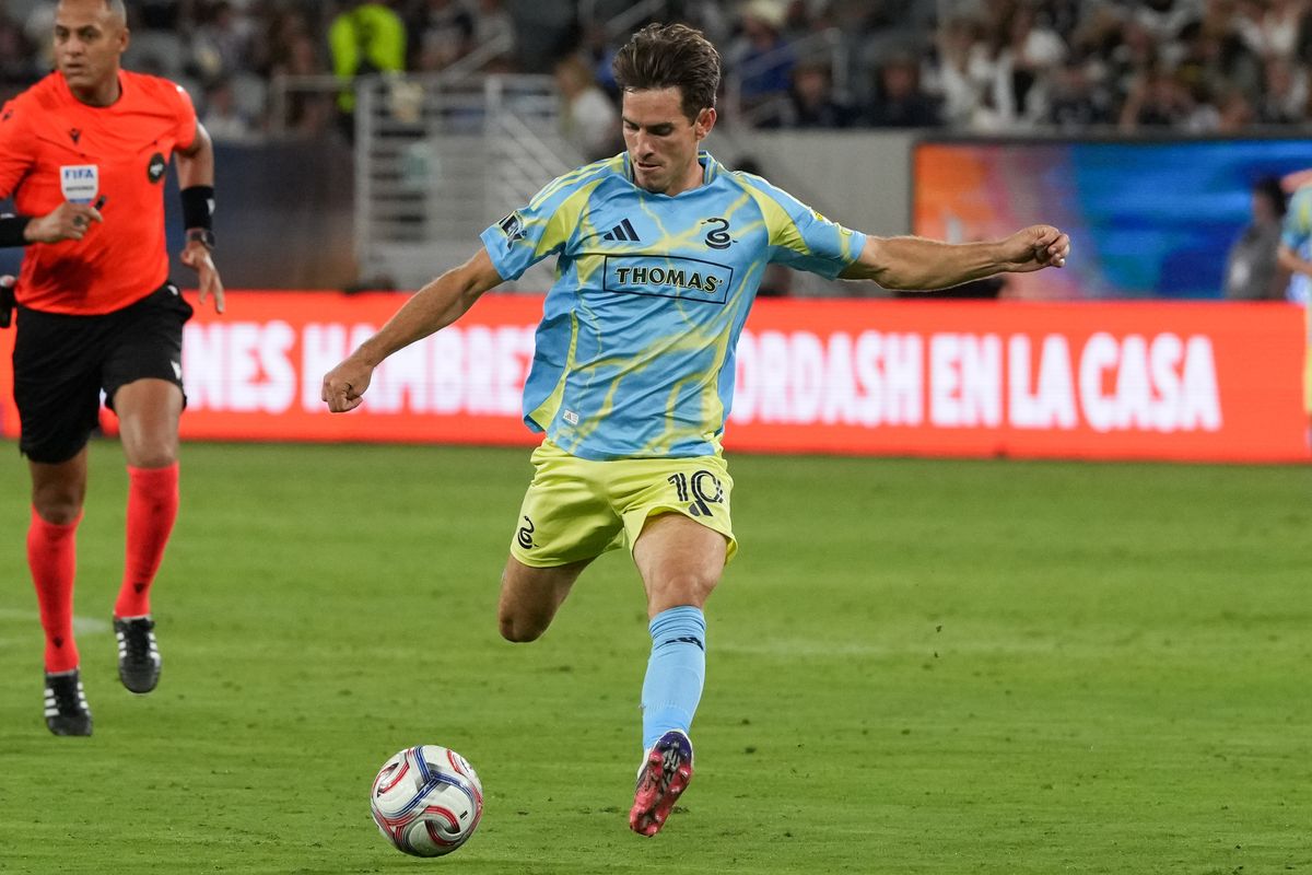 Philadelphia Union forward Milan Iloski (10) passes the ball during an MLS soccer game against the San Diego FC, Sunday September 13, 2026 in San Diego, California. Philadelphia Union forward Milan Iloski (10) passes the ball during an MLS soccer game against the San Diego FC, Sunday September 13, 2026 in San Diego, California.