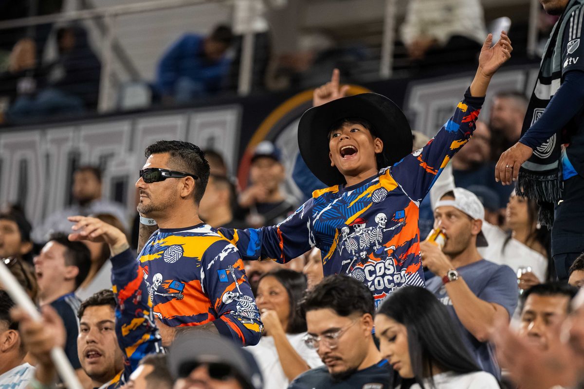 San Diego FC fans cheering during an MLS soccer game against Seattle Sounders, Saturday, October 24, 2026 in San Diego, California. San Diego FC fans cheering during an MLS soccer game against Seattle Sounders, Saturday, October 24, 2026 in San Diego, California.