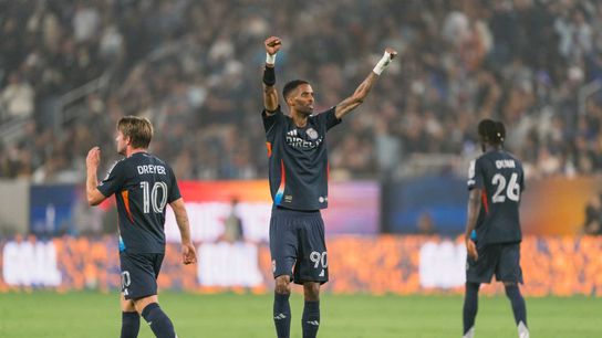 San Diego FC heading to the Western Conference Semis, routing the Portland Timbers 4-0 taken at Snapdragon Stadium (San Diego FC)
