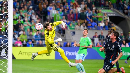 SDFC settle for a point in Seattle, 1-1 vs. Sounders taken at Lumen Field (San Diego FC). Photo by Steven Bisig-Imagn Images